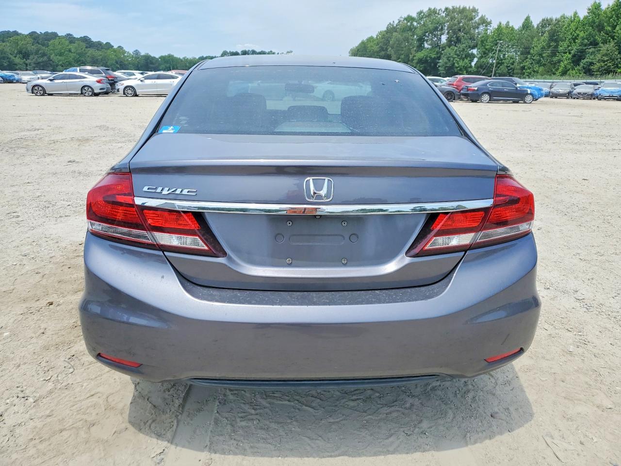 2015 Honda Civic Lx Charcoal vin: 2HGFB2F51FH525397
