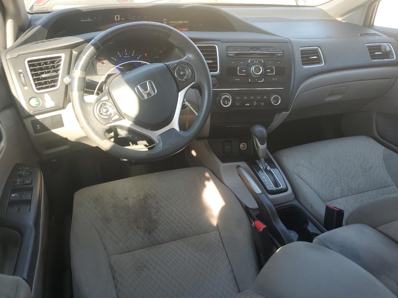 2015 Honda Civic Lx Серый vin: 2HGFB2F51FH530762