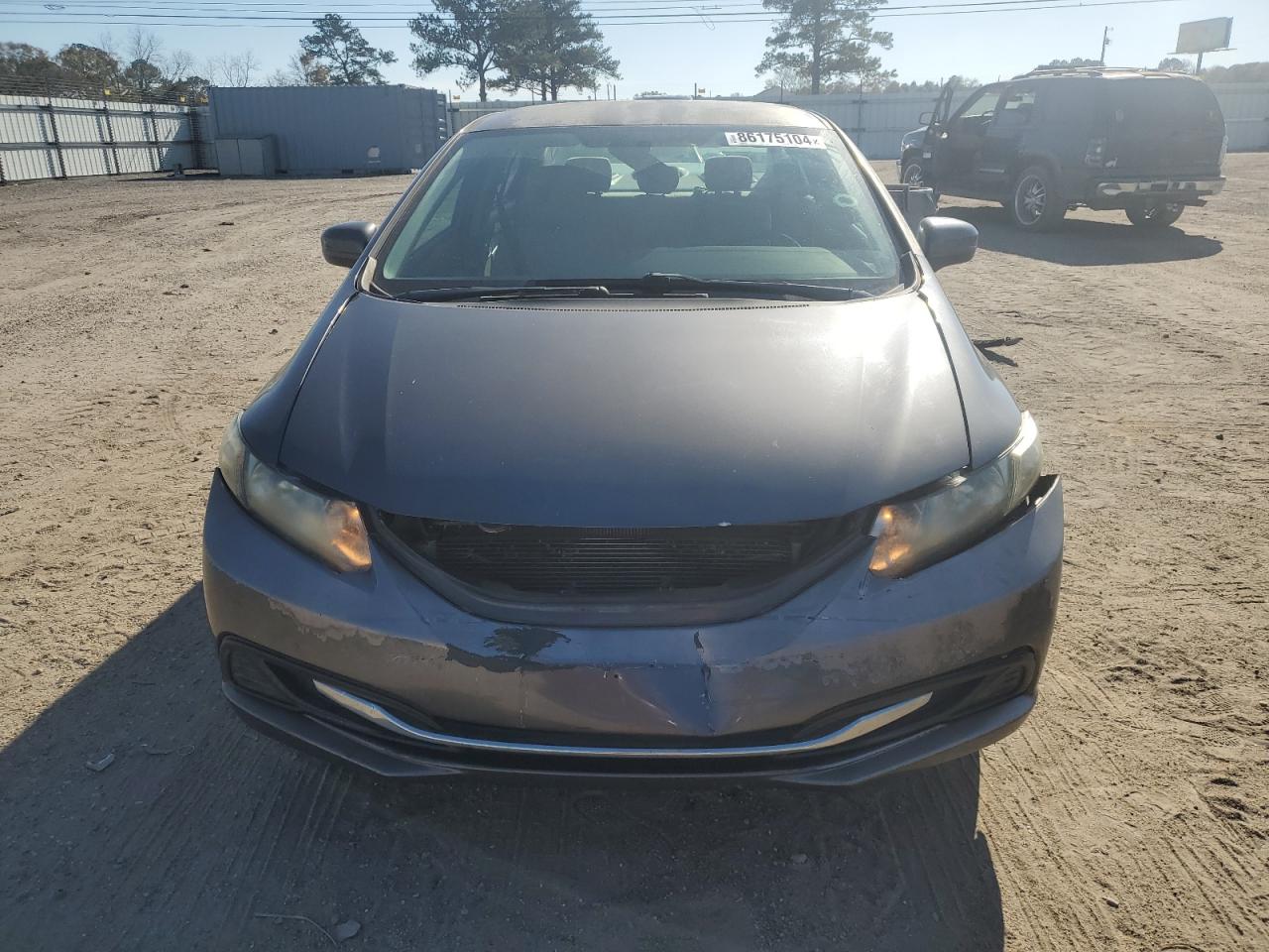 2015 Honda Civic Lx Серый vin: 2HGFB2F51FH530762