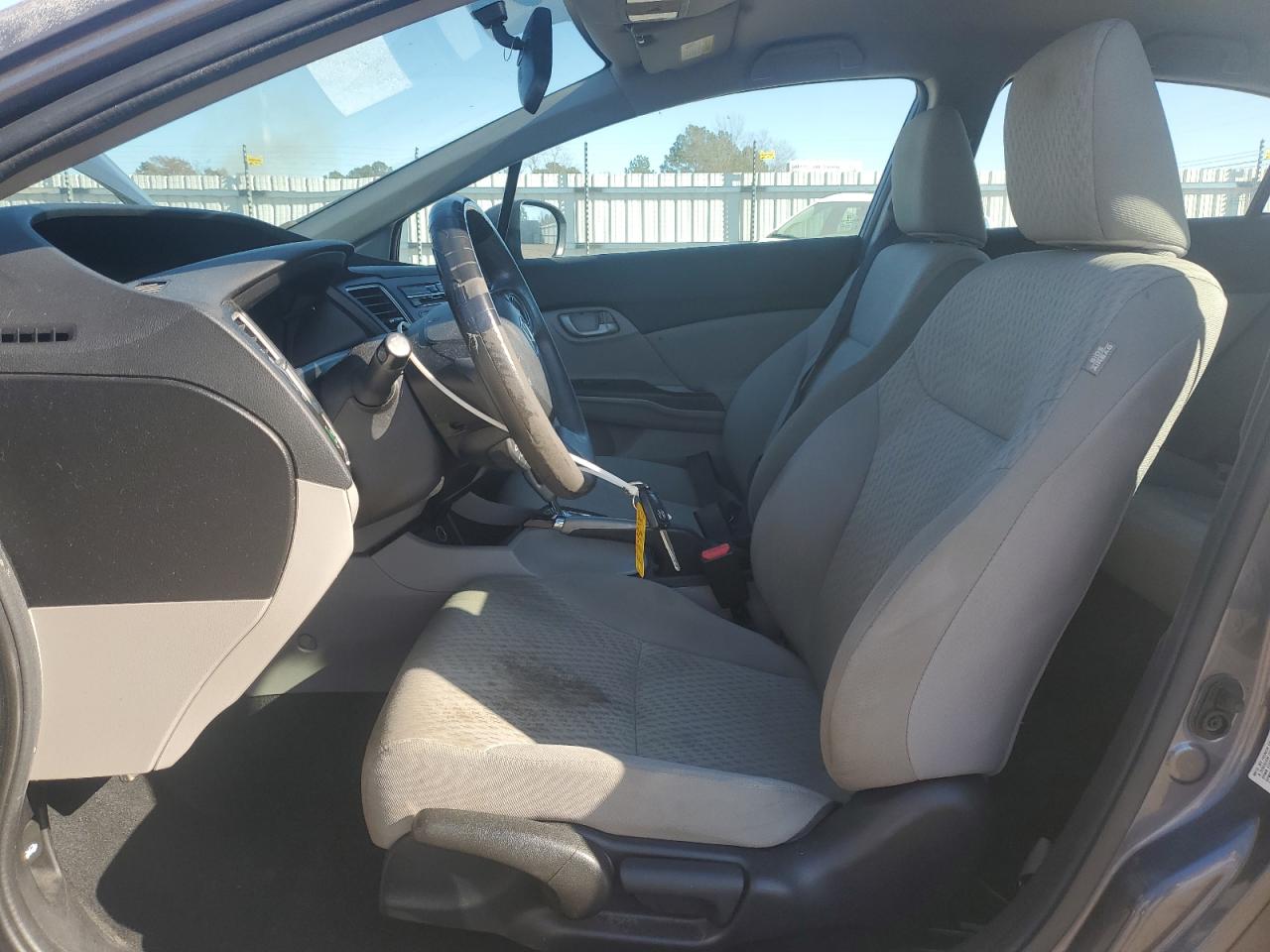 2015 Honda Civic Lx Серый vin: 2HGFB2F51FH530762