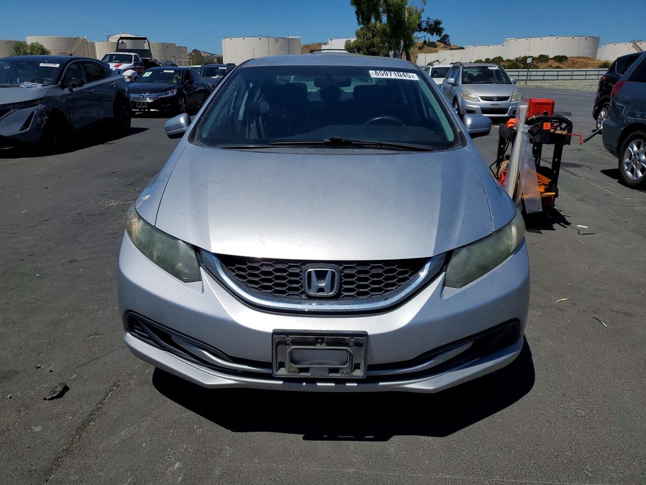 2015 Honda Civic Lx Silver vin: 2HGFB2F51FH534679