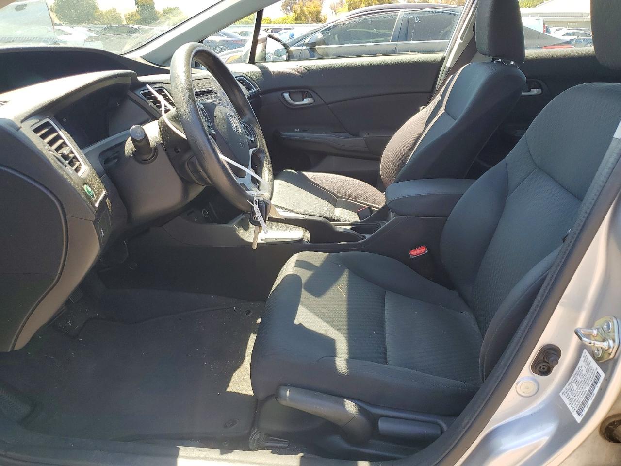 2015 Honda Civic Lx Silver vin: 2HGFB2F51FH534679