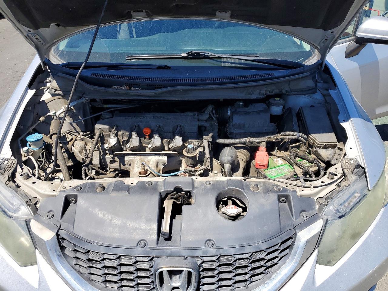2015 Honda Civic Lx Silver vin: 2HGFB2F51FH534679