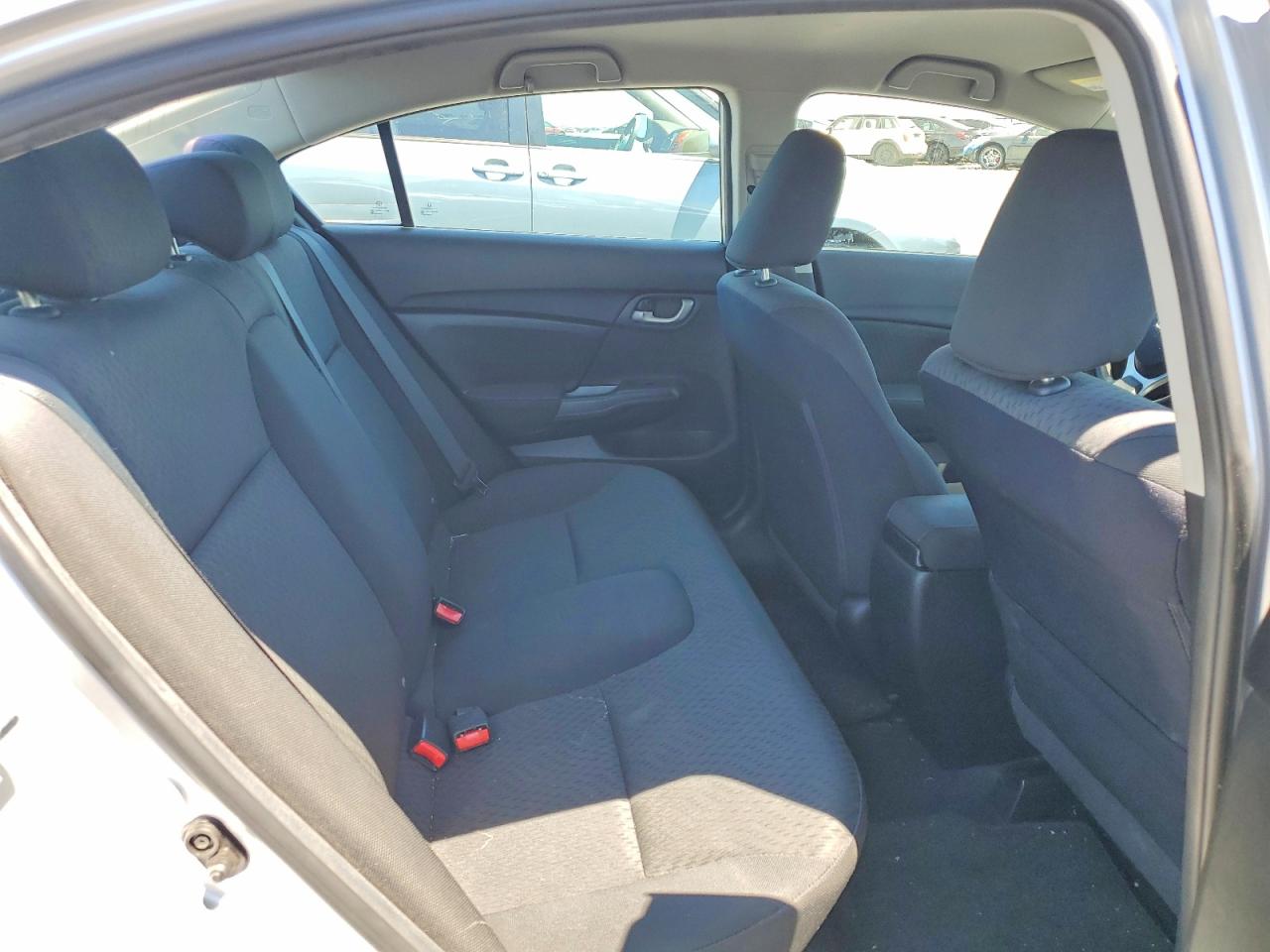 2015 Honda Civic Lx Silver vin: 2HGFB2F51FH534679