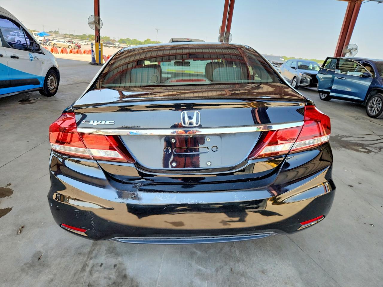 2015 Honda Civic Lx Black vin: 2HGFB2F51FH536562