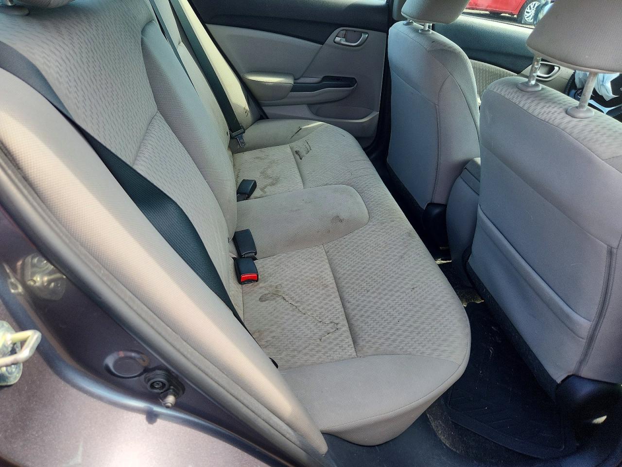2015 Honda Civic Lx Gray vin: 2HGFB2F51FH540336