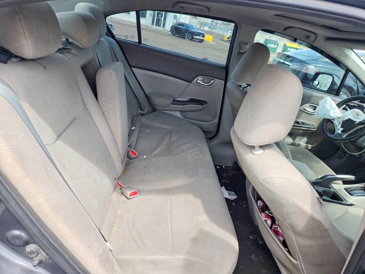 2012 Honda Civic Lx Gray vin: 2HGFB2F52CH009660
