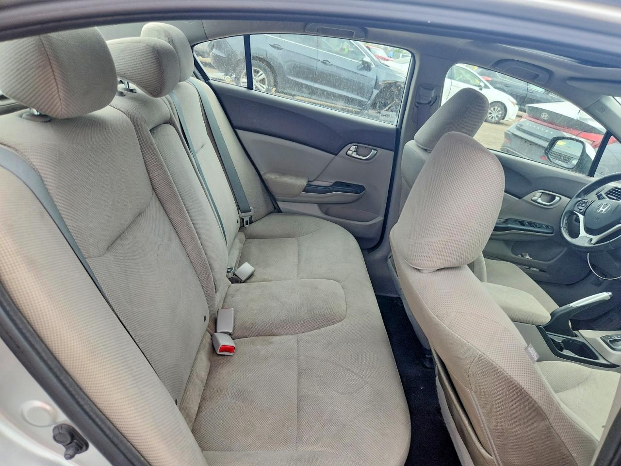 2012 Honda Civic Lx White vin: 2HGFB2F52CH108138