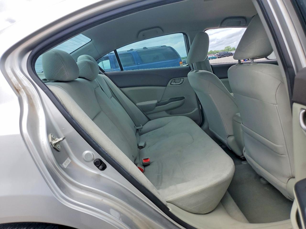 2012 Honda Civic Lx Silver vin: 2HGFB2F52CH328525
