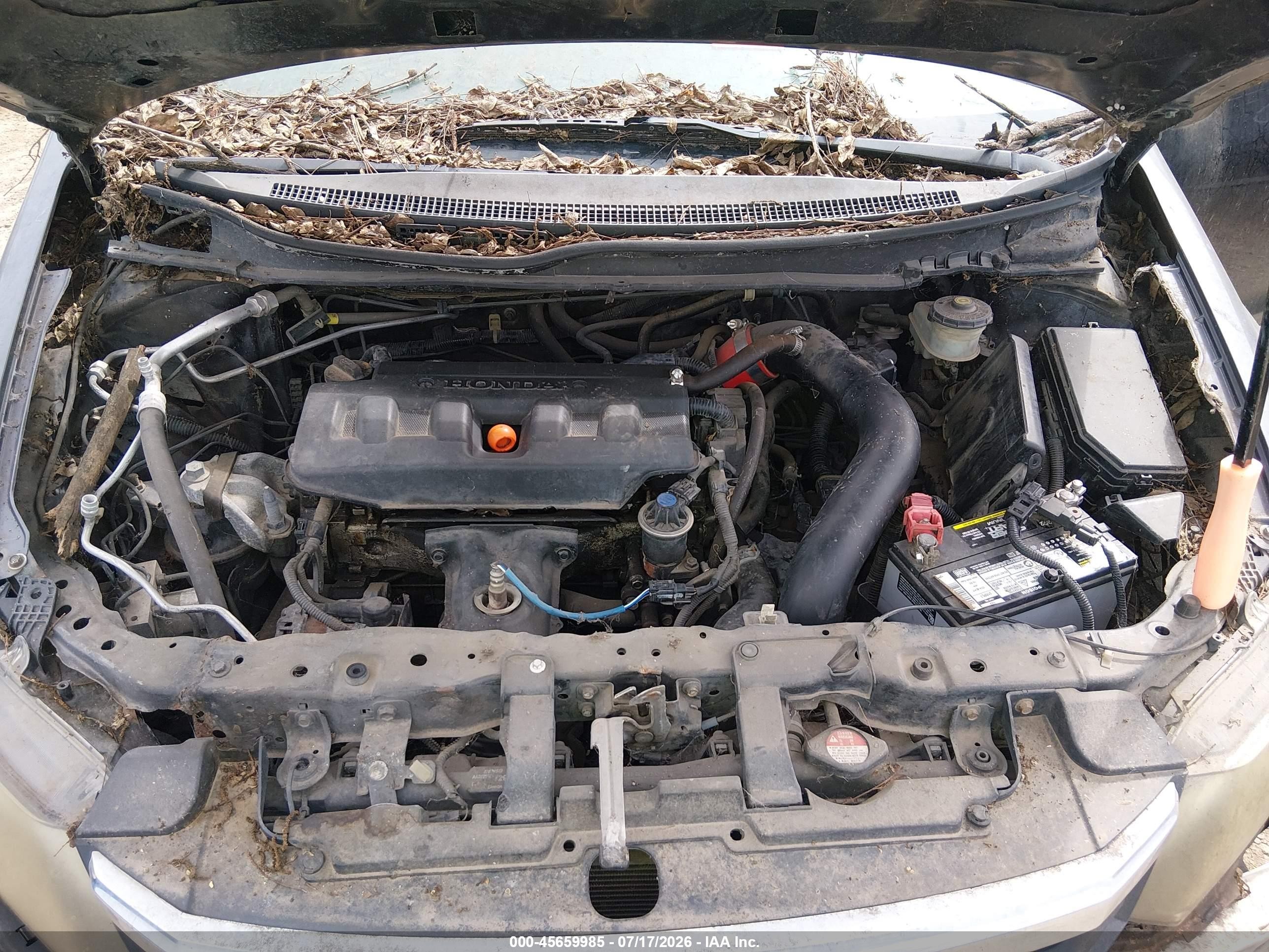 2012 Honda Civic Lx Черный vin: 2HGFB2F52CH333076