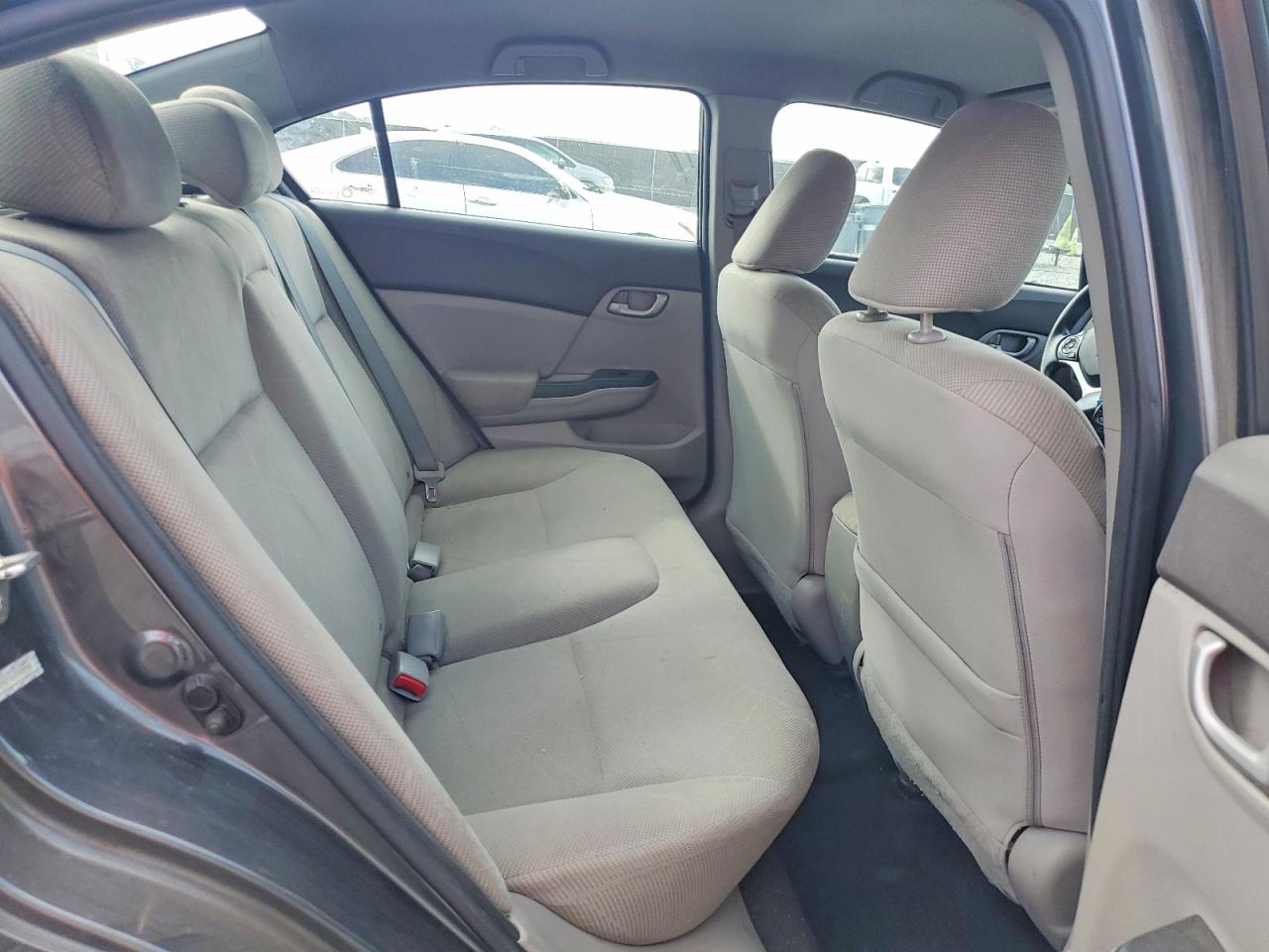 2012 Honda Civic Lx Gray vin: 2HGFB2F52CH525906