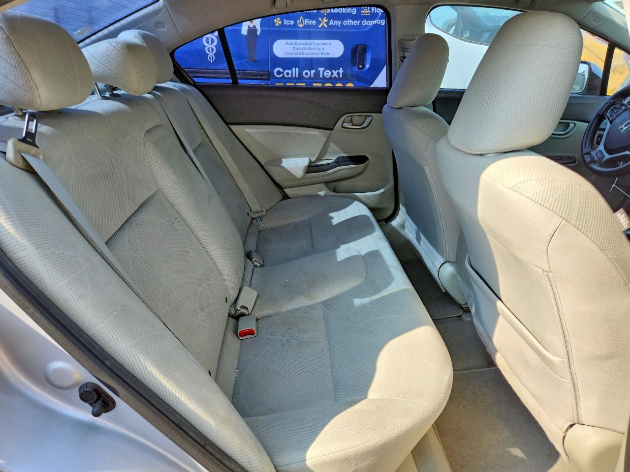 2012 Honda Civic Lx Silver vin: 2HGFB2F52CH557786