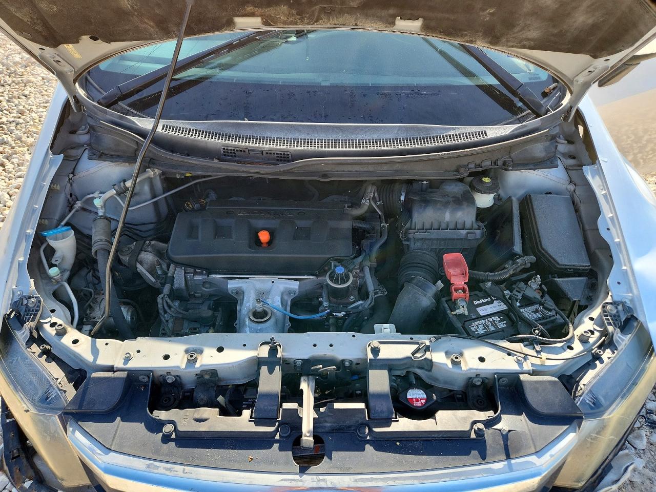 2012 Honda Civic Lx Silver vin: 2HGFB2F52CH560526