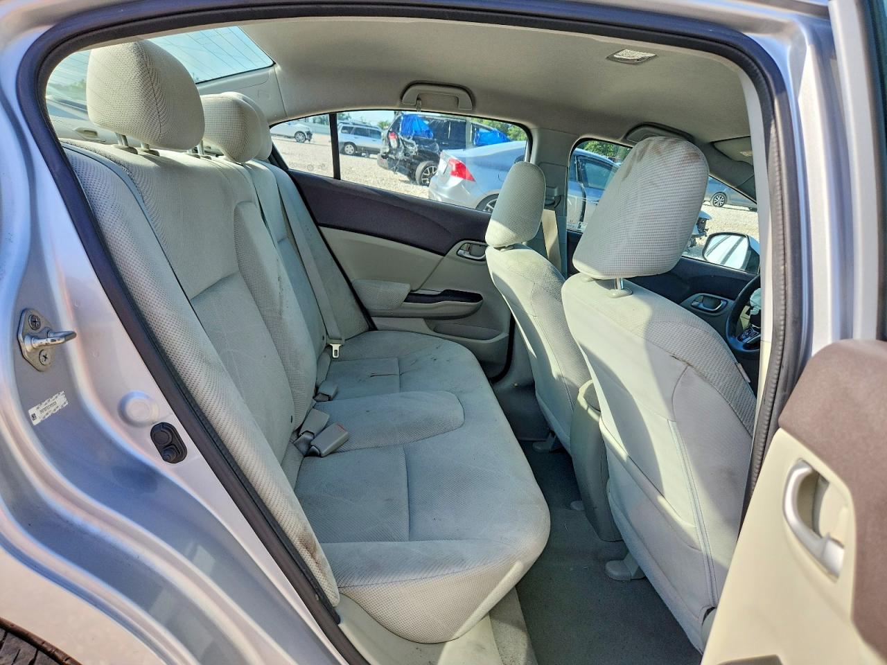2012 Honda Civic Lx Silver vin: 2HGFB2F52CH560526