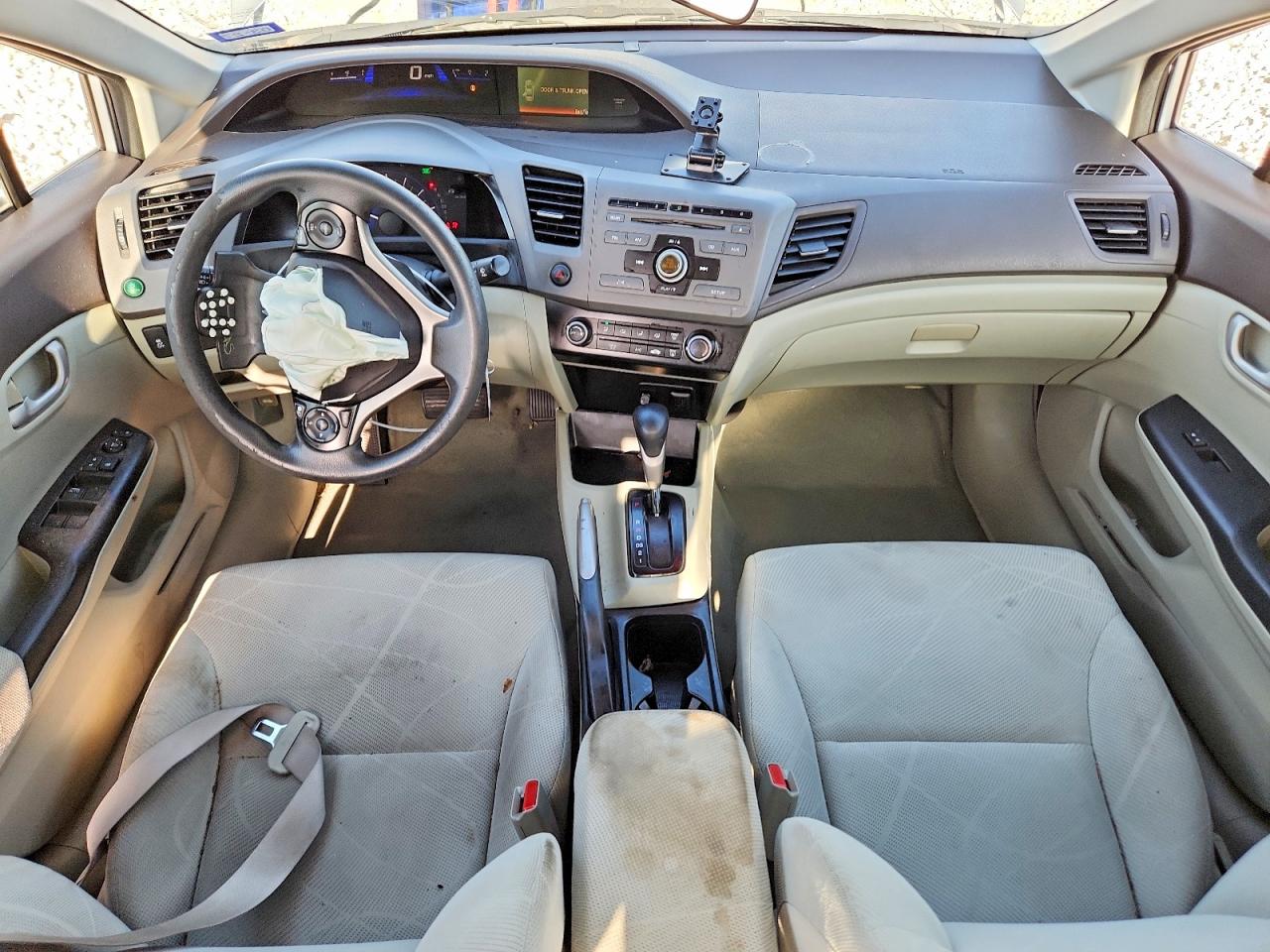 2012 Honda Civic Lx Silver vin: 2HGFB2F52CH560526