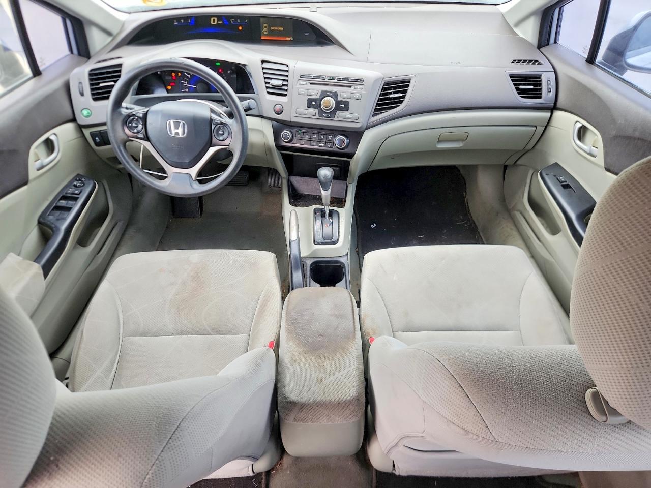 2012 Honda Civic Lx Silver vin: 2HGFB2F52CH564575