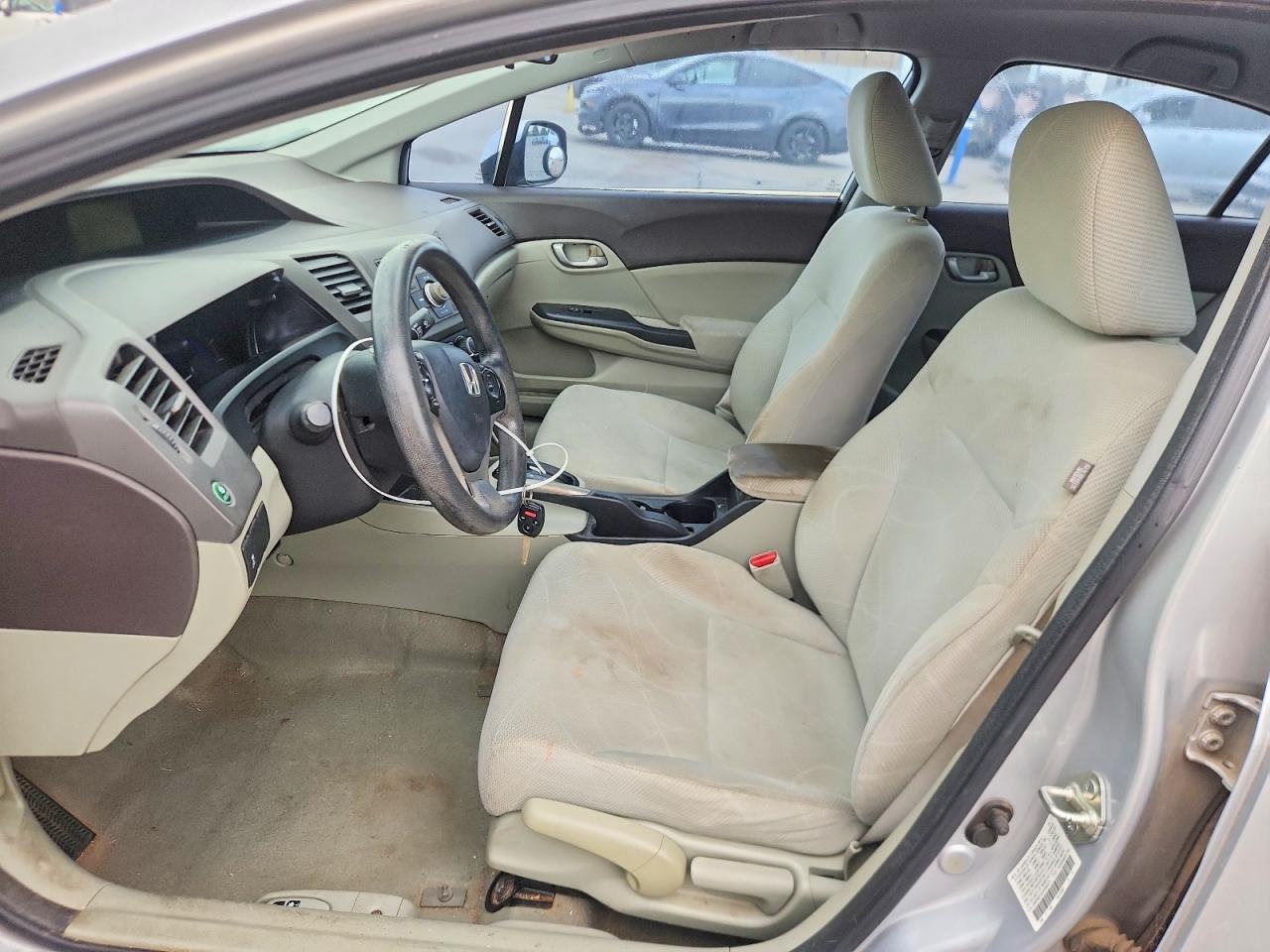 2012 Honda Civic Lx Silver vin: 2HGFB2F52CH564575