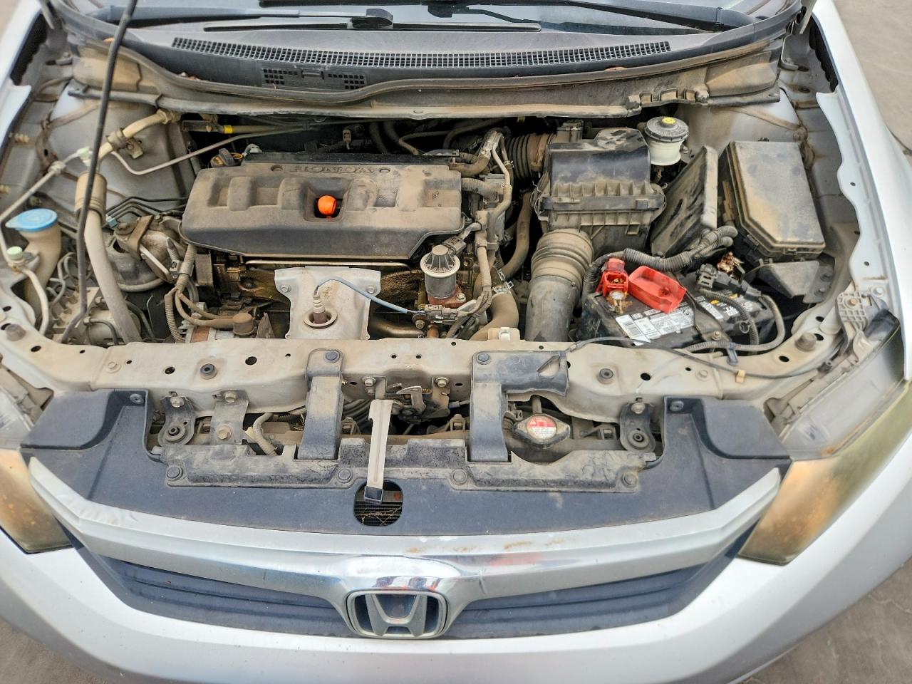 2012 Honda Civic Lx Silver vin: 2HGFB2F52CH564575