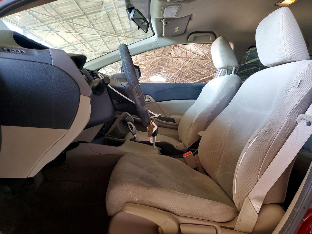 2012 Honda Civic Lx Burgundy vin: 2HGFB2F52CH579416
