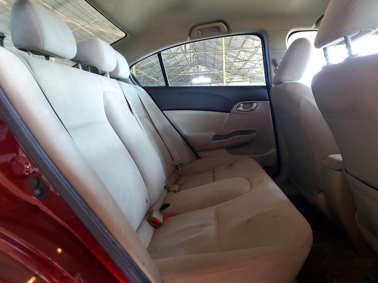 2012 Honda Civic Lx Burgundy vin: 2HGFB2F52CH579416