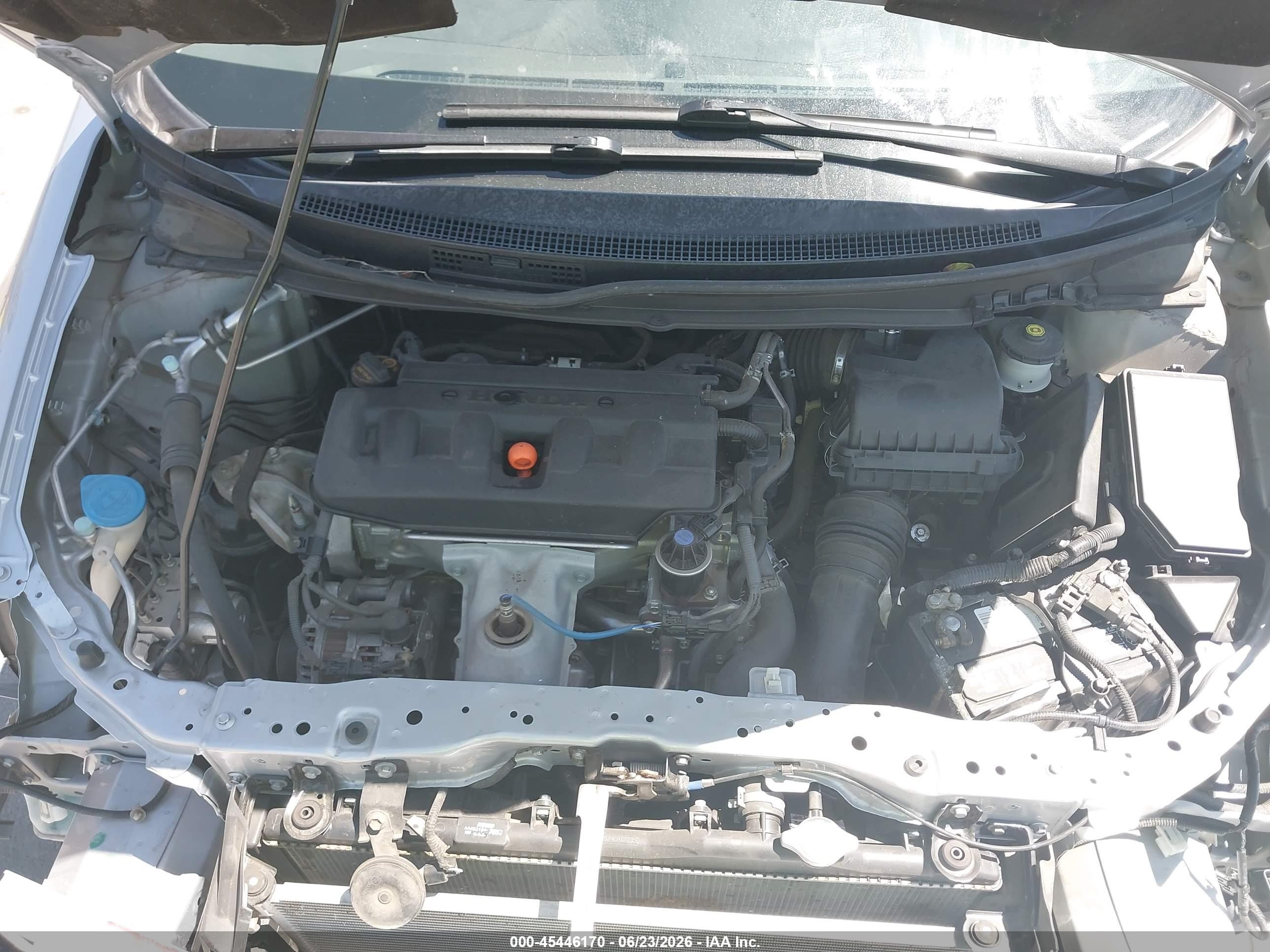 2012 Honda Civic Lx Silver vin: 2HGFB2F52CH583384