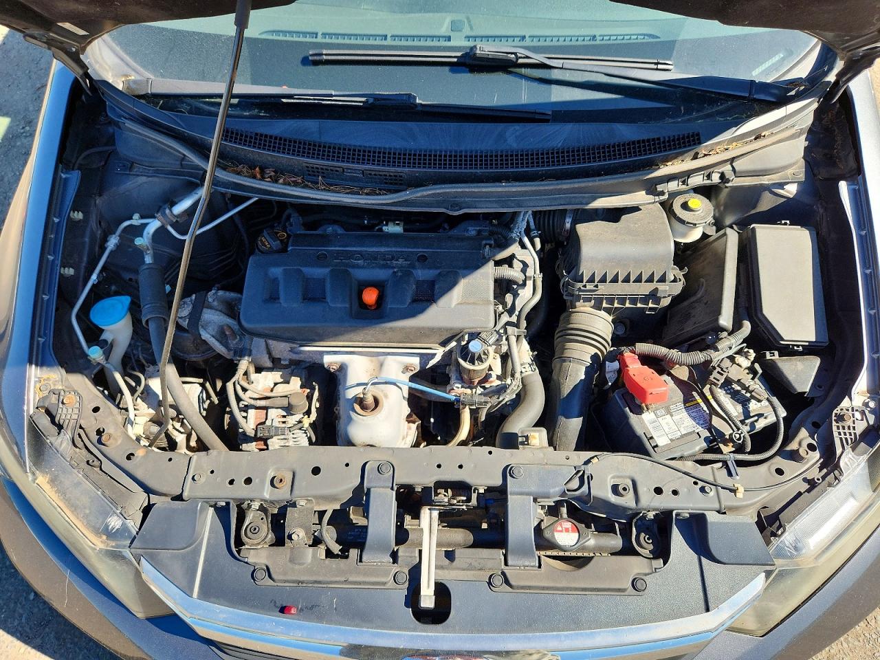 2012 Honda Civic Lx Gray vin: 2HGFB2F52CH602080