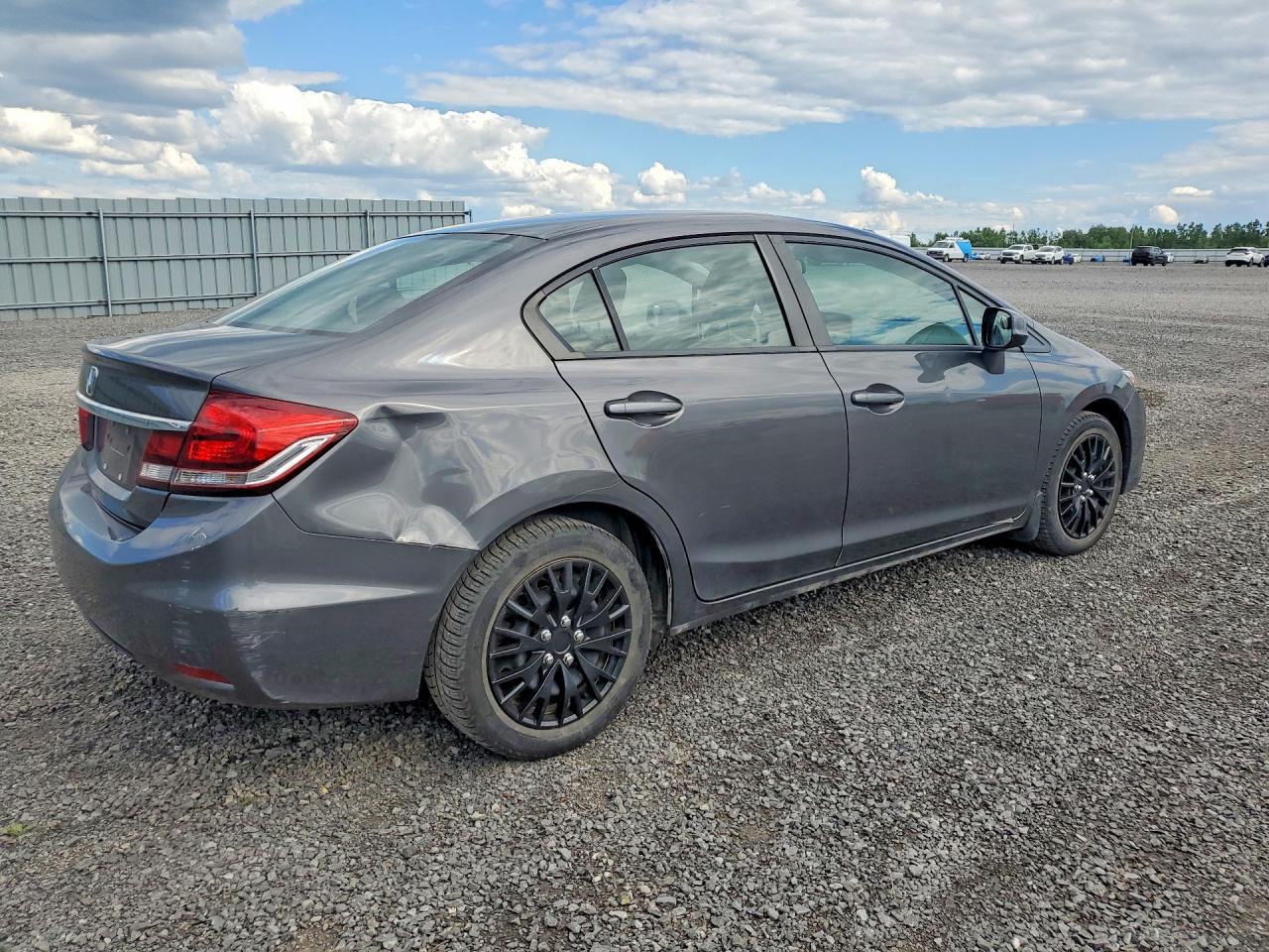 2013 Honda Civic Lx Charcoal vin: 2HGFB2F52DH023513