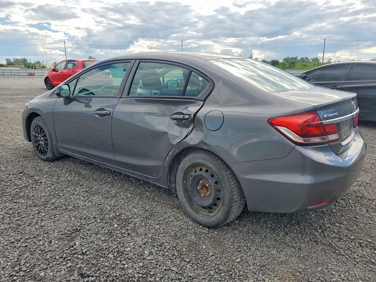 2013 Honda Civic Lx Charcoal vin: 2HGFB2F52DH023513