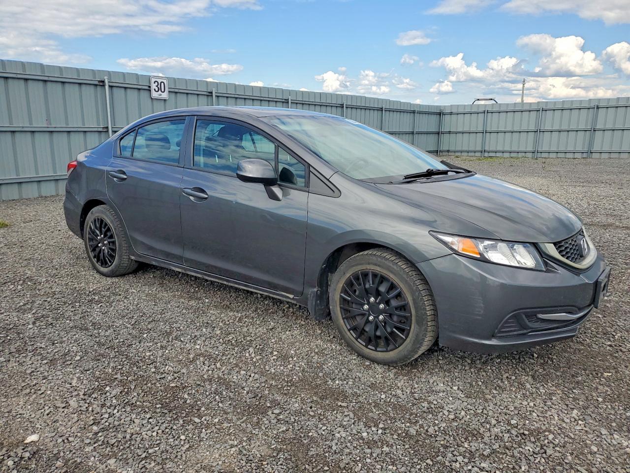 2013 Honda Civic Lx Charcoal vin: 2HGFB2F52DH023513