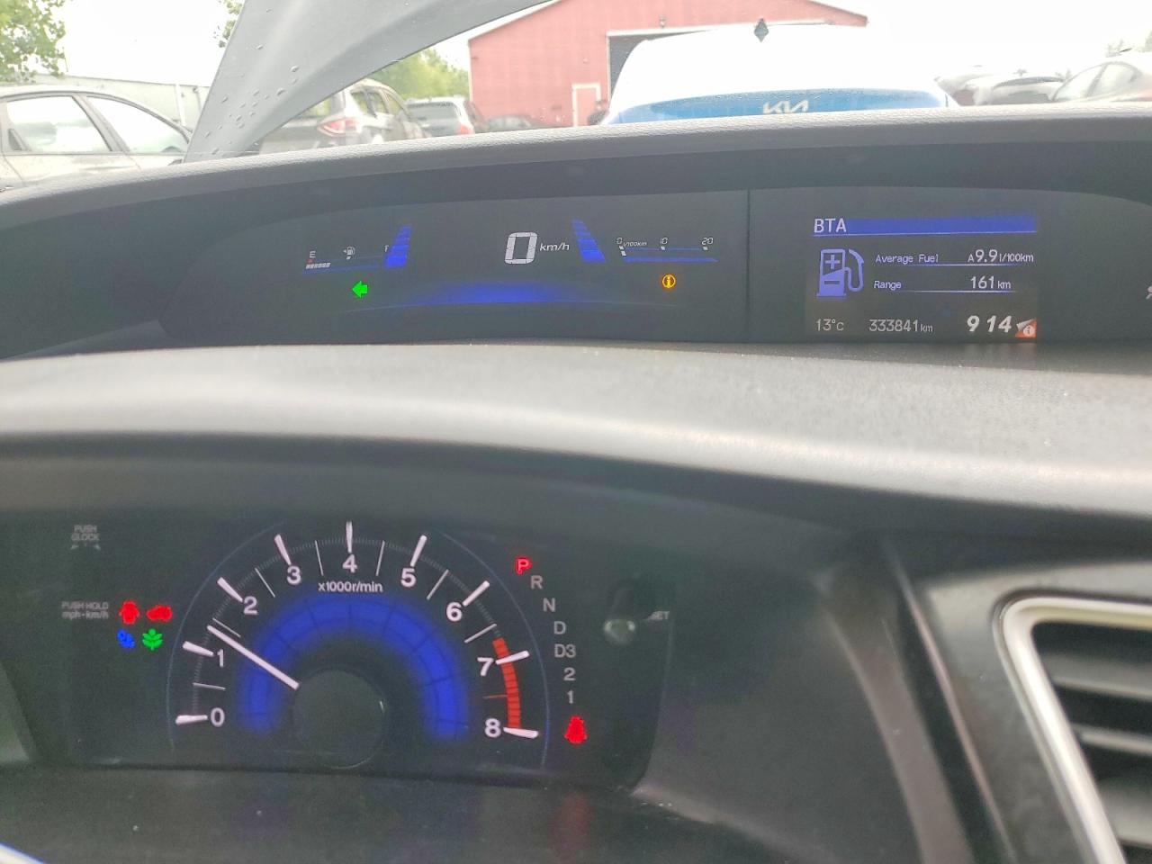 2013 Honda Civic Lx Black vin: 2HGFB2F52DH036262