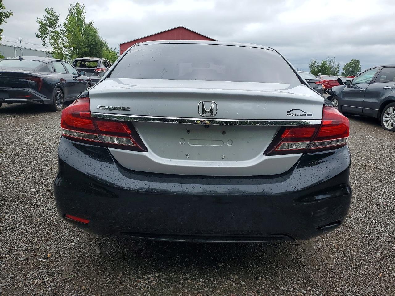 2013 Honda Civic Lx Black vin: 2HGFB2F52DH036262