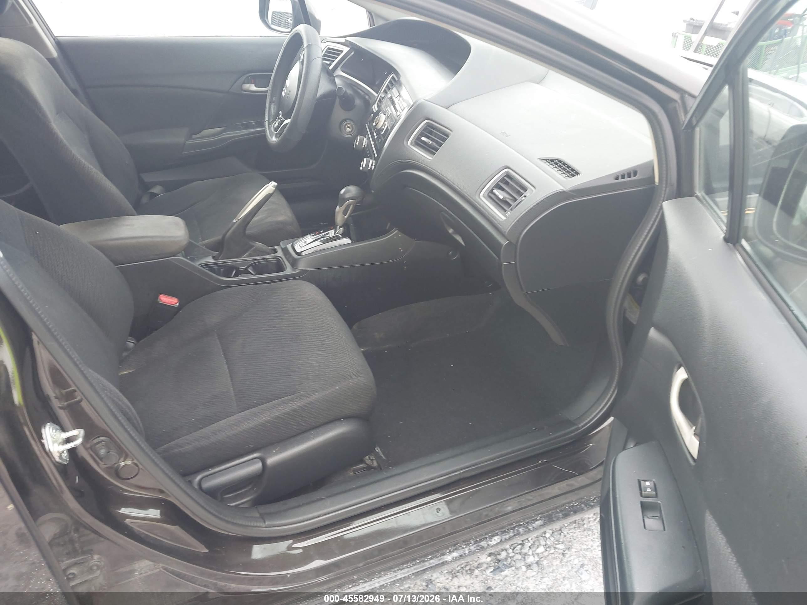 2013 Honda Civic Lx Brown vin: 2HGFB2F52DH510792