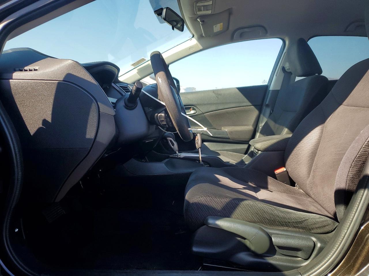 2013 Honda Civic Brown vin: 2HGFB2F52DH512350