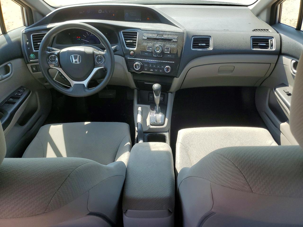 2013 Honda Civic Lx Silver vin: 2HGFB2F52DH546238