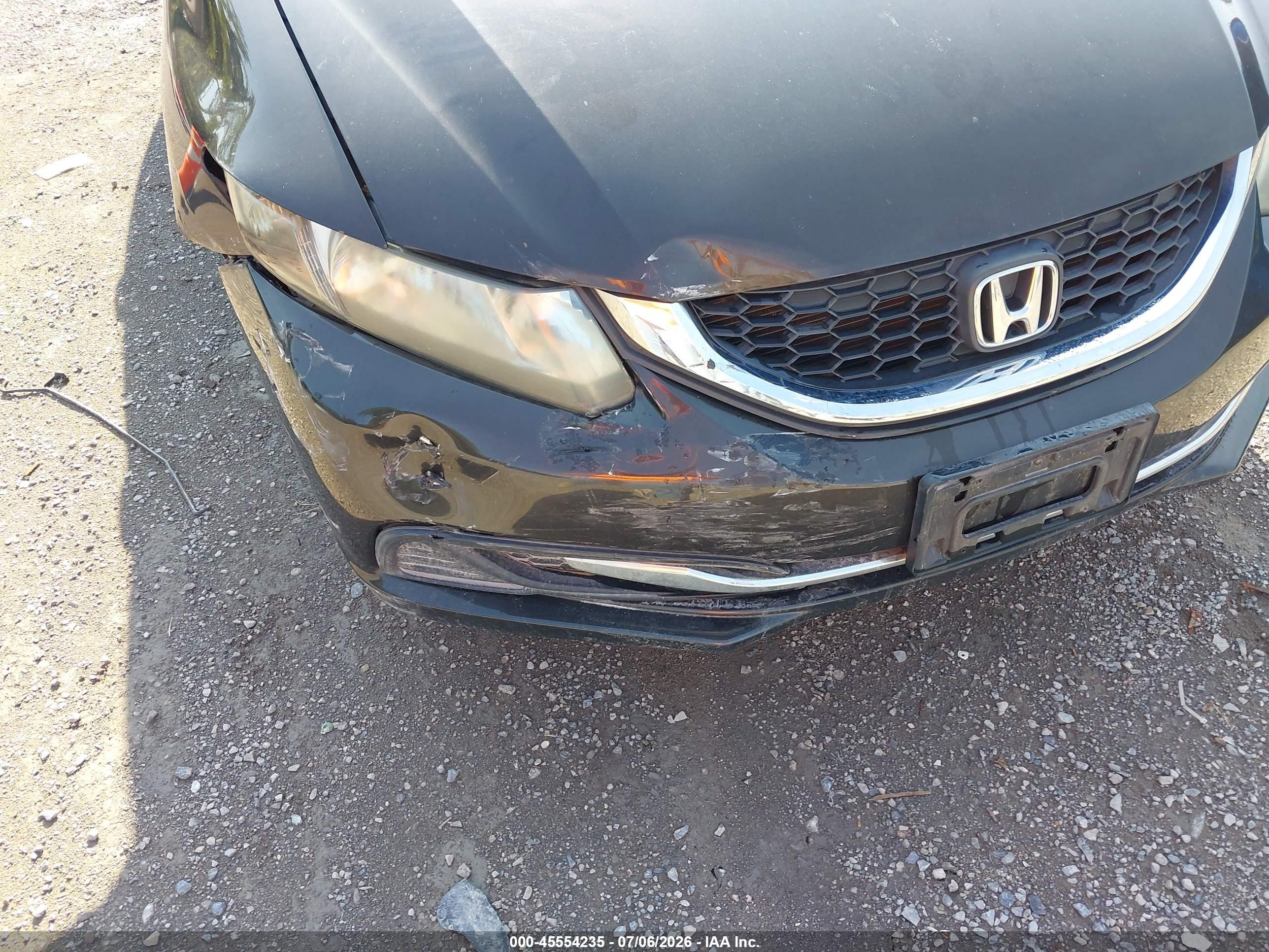 2013 Honda Civic Lx Black vin: 2HGFB2F52DH576419