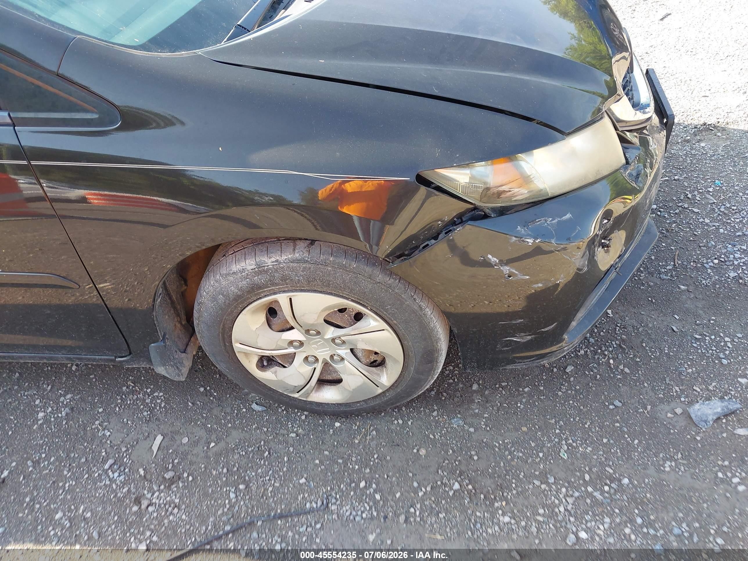 2013 Honda Civic Lx Black vin: 2HGFB2F52DH576419