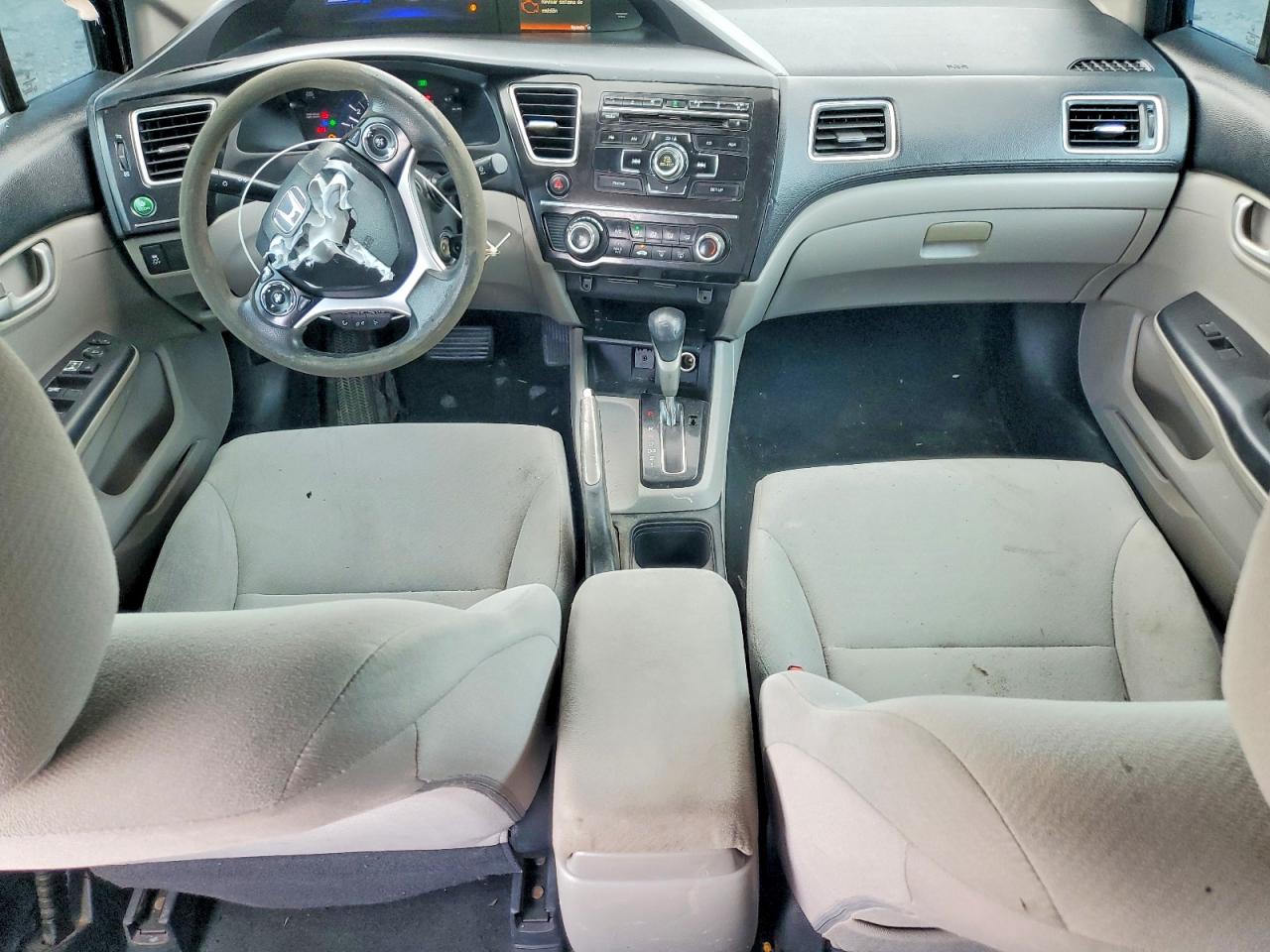 2013 Honda Civic Lx Синий vin: 2HGFB2F52DH587324