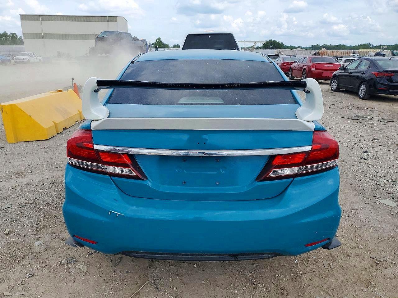 2013 Honda Civic Lx Синий vin: 2HGFB2F52DH587324