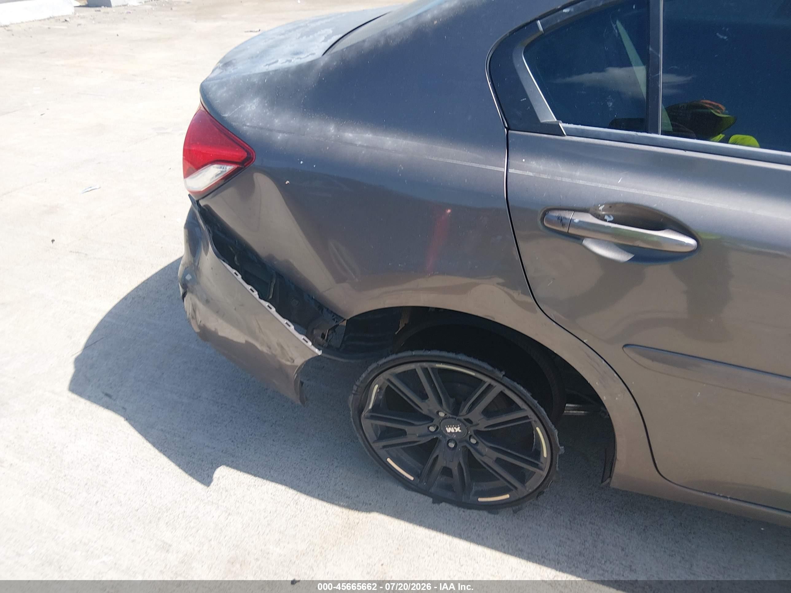 2013 Honda Civic Lx Gray vin: 2HGFB2F52DH593446