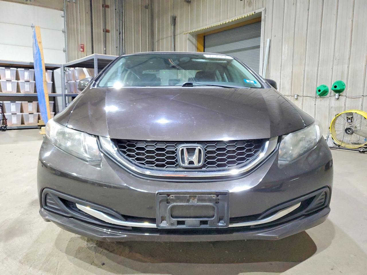 2013 Honda Civic Lx Brown vin: 2HGFB2F52DH597626