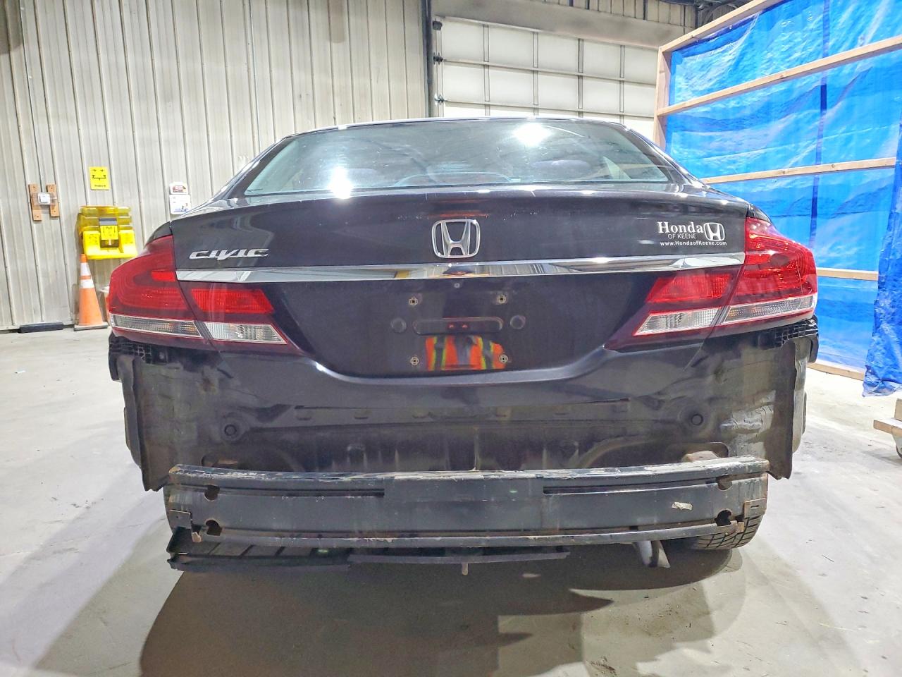 2013 Honda Civic Lx Brown vin: 2HGFB2F52DH597626