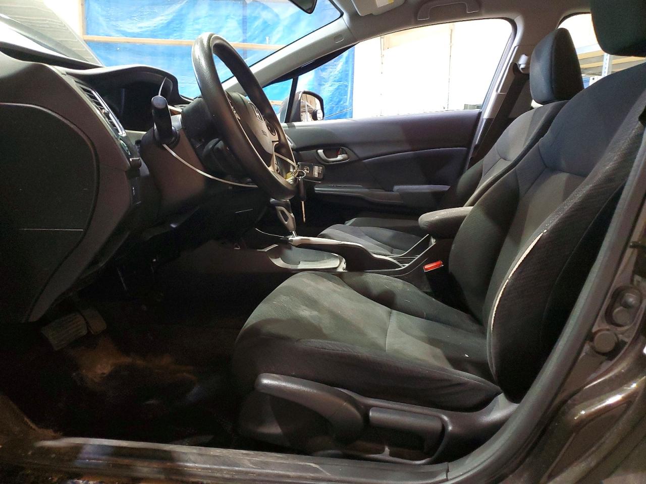 2013 Honda Civic Lx Brown vin: 2HGFB2F52DH597626
