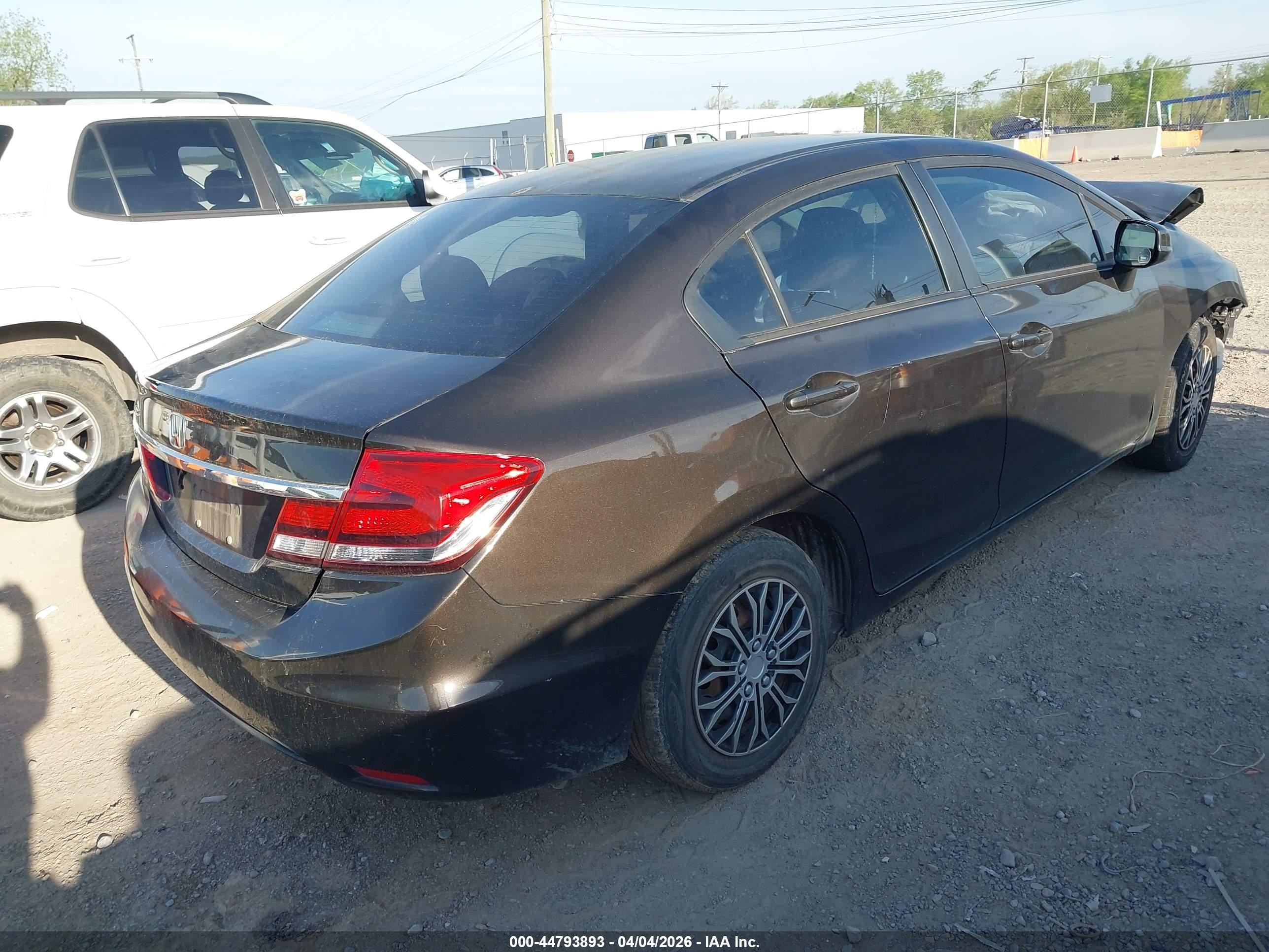 2013 Honda Civic Lx Черный vin: 2HGFB2F52DH599280