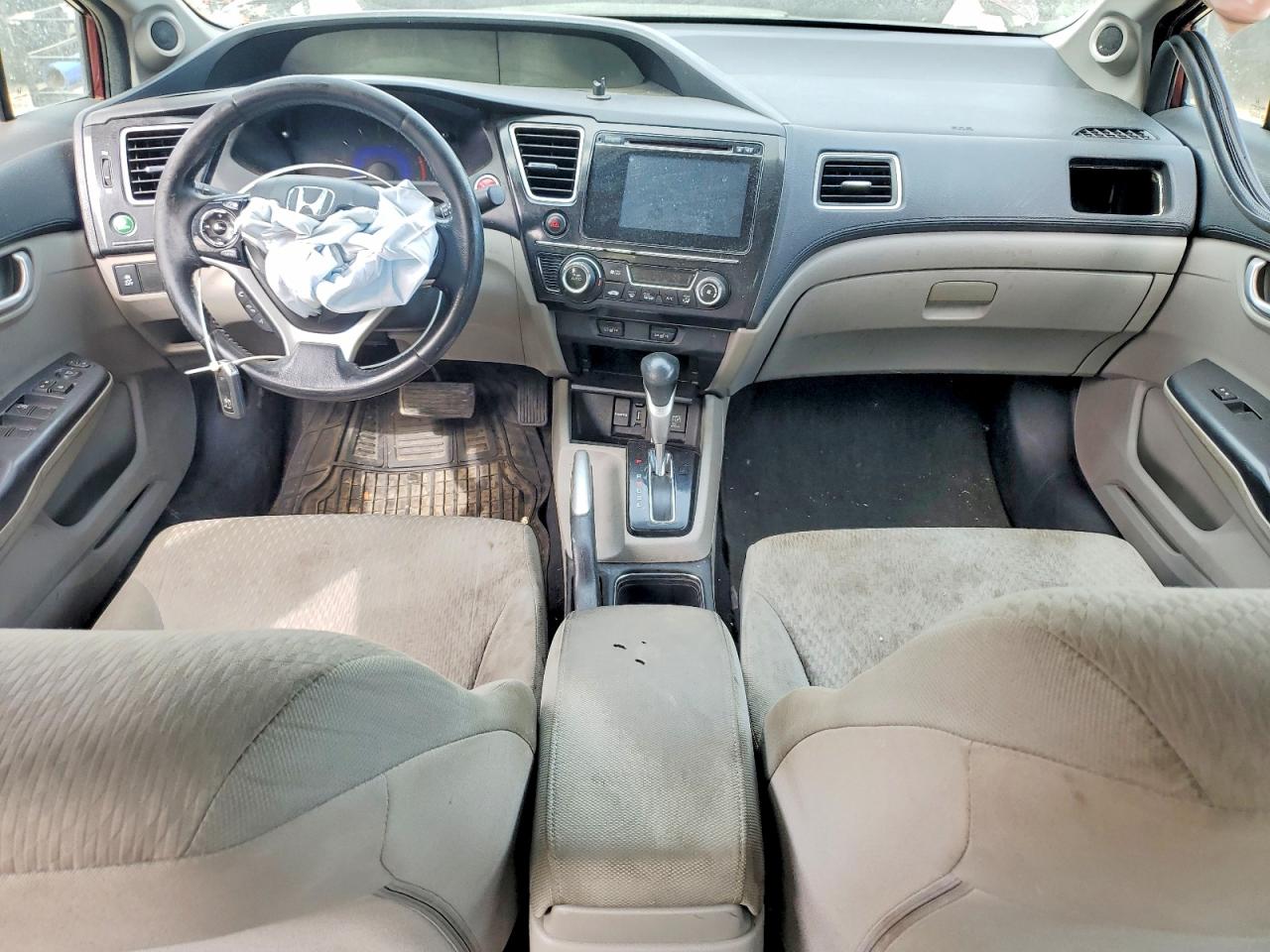 2014 Honda Civic Lx Burgundy vin: 2HGFB2F52EH014599