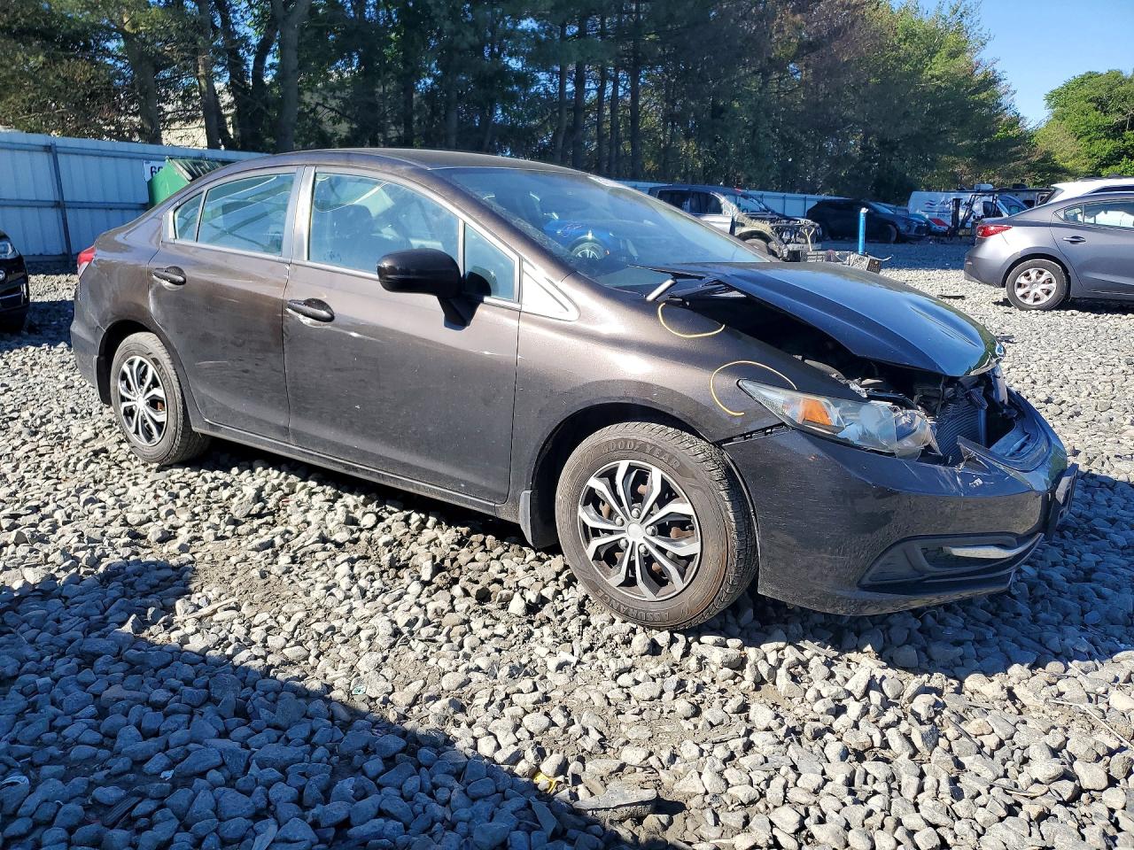 2014 Honda Civic Lx Black vin: 2HGFB2F52EH503651