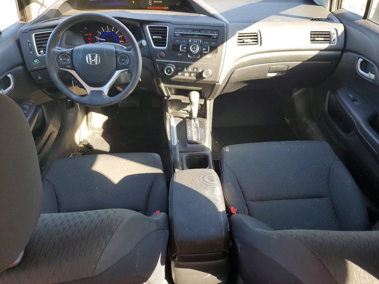 2014 Honda Civic Lx Black vin: 2HGFB2F52EH503651