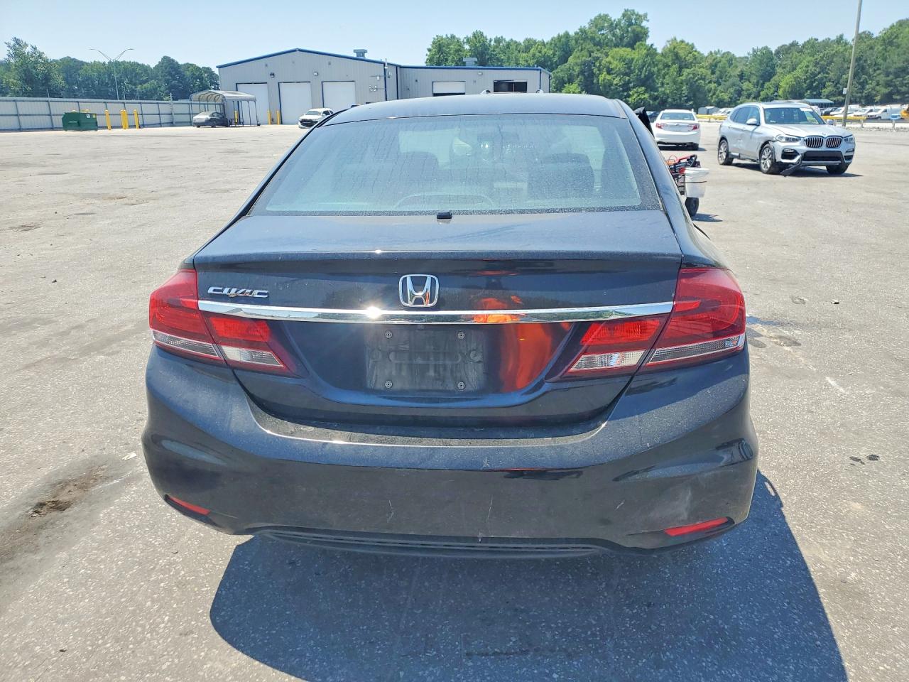 2014 Honda Civic Lx Черный vin: 2HGFB2F52EH508591