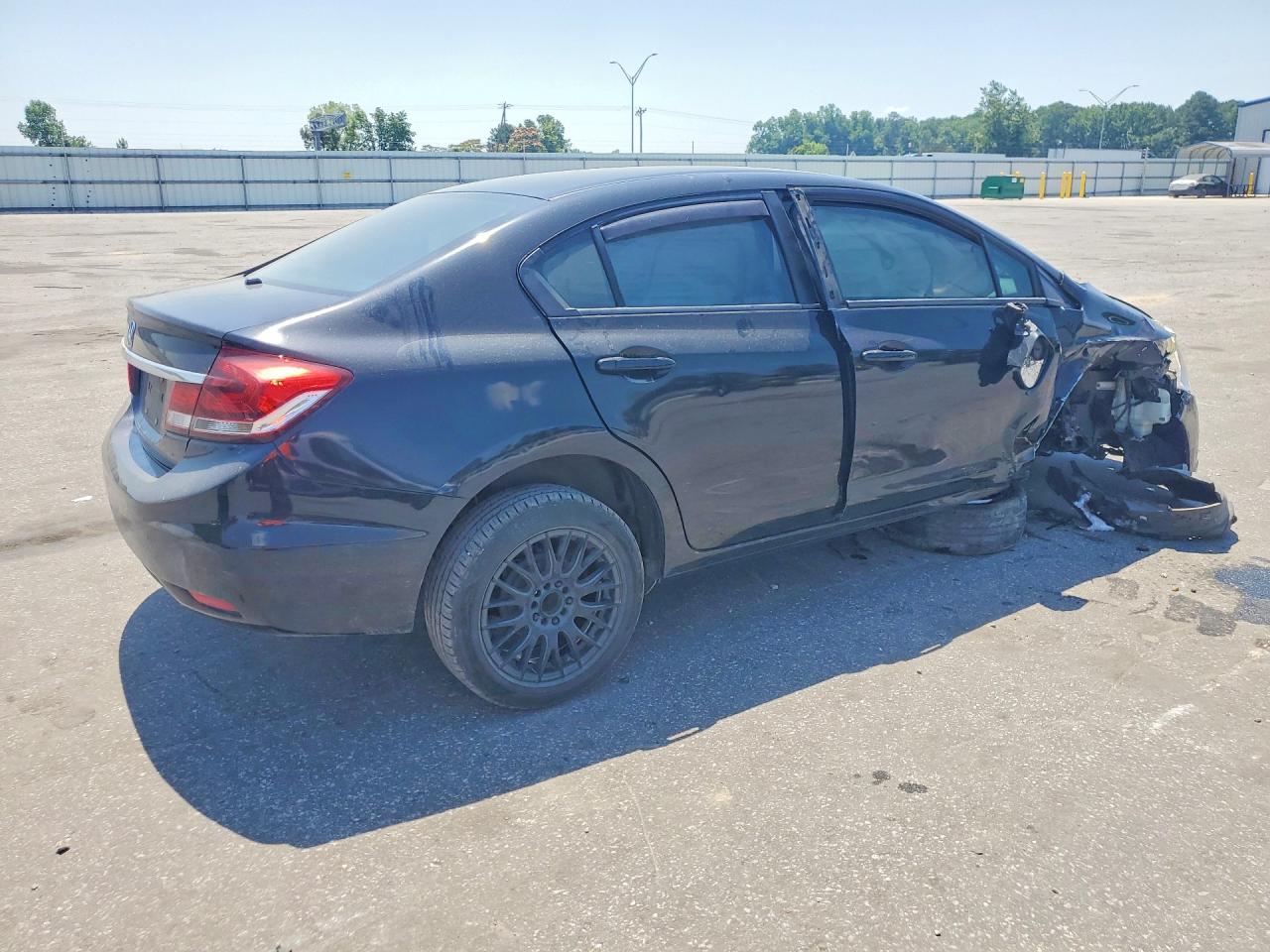 2014 Honda Civic Lx Черный vin: 2HGFB2F52EH508591