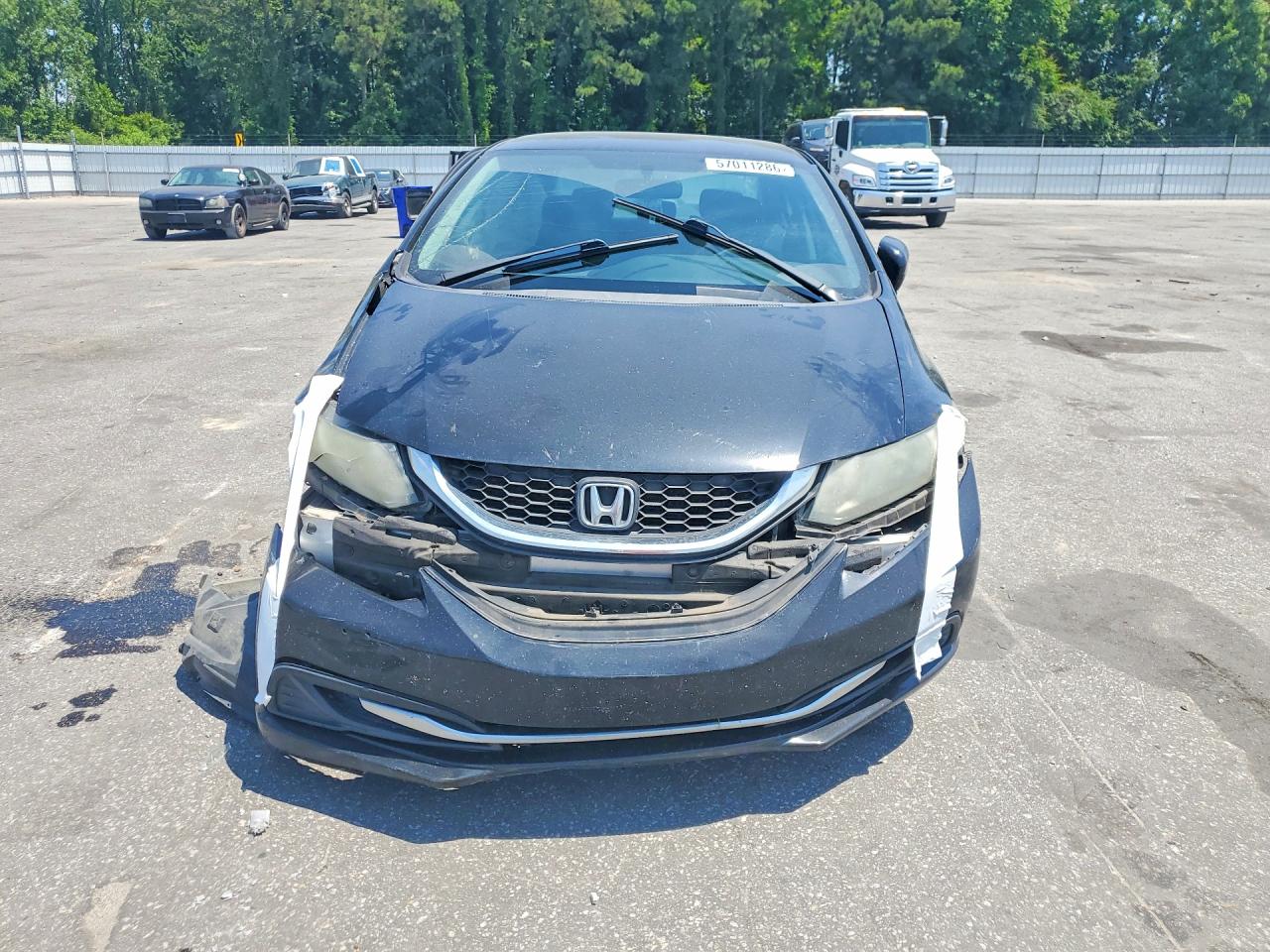 2014 Honda Civic Lx Черный vin: 2HGFB2F52EH508591