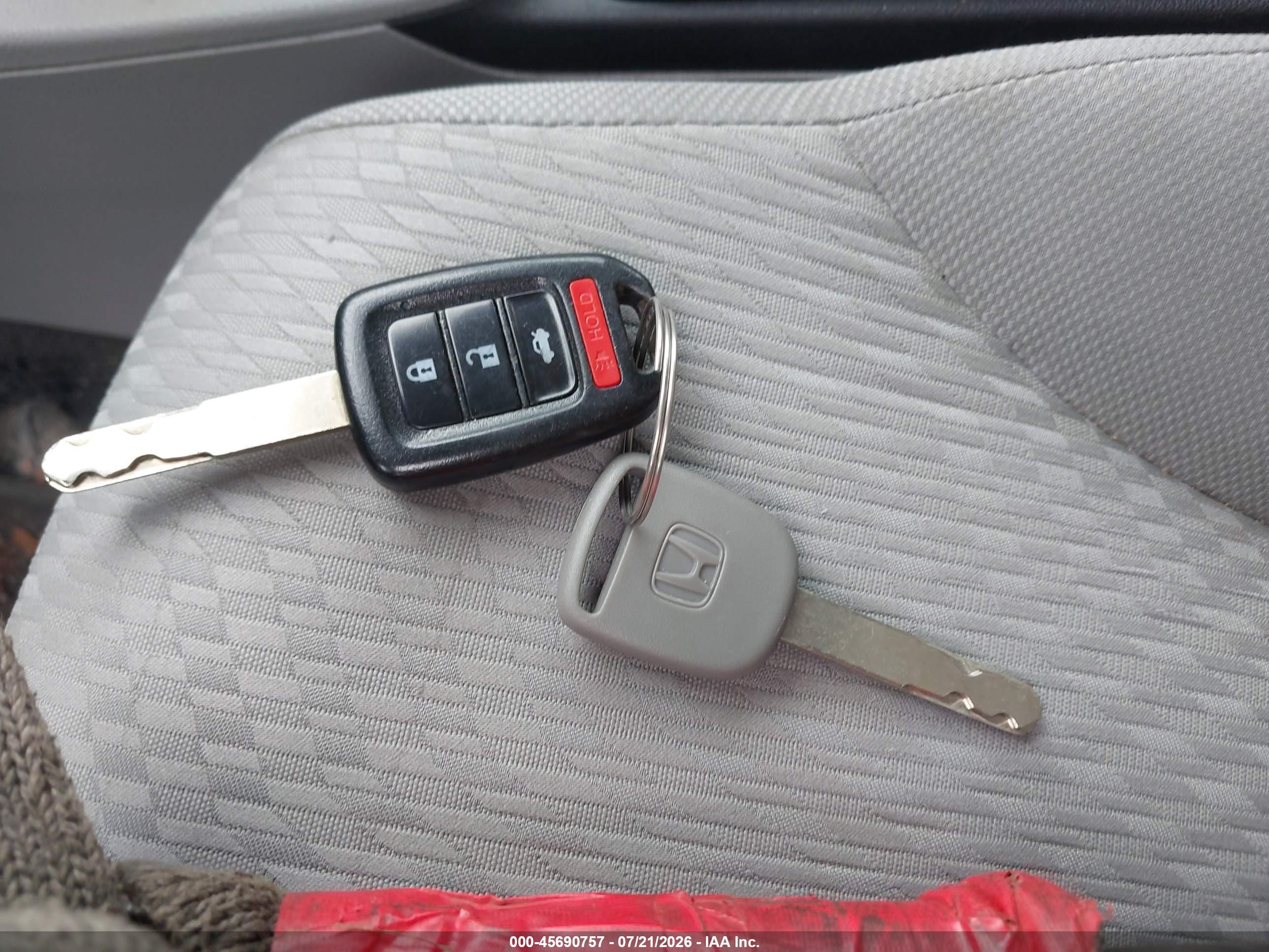 2014 Honda Civic Lx Gray vin: 2HGFB2F52EH510132